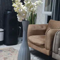 گل و گلدان مصنوعی گل ارکیده سفید|گل مصنوعی|ری, جوانمرد قصاب|دیوار