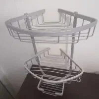 جای شامپو و صابون حمام تمام استیل کاملا نو