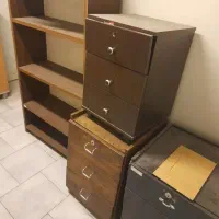 میز بوفه کتابخانه  کشوفایل|کتابخانه، شلف، قفسه‌های دیواری|اسلام‌شهر, شهرک مصطفی خمینی|دیوار