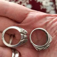 انگشتر  رکاب نقره و فیروزه نیشابور|جواهرات|قم, باغ کرباسی|دیوار