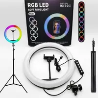 رینگ لایت RGB با چندین رنگ