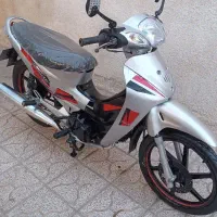 متوربیکلاچ احسان 125نقره ای تمیز