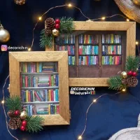 مینی کتابخونه ضد استرس با کتاب مینیاتوری کادویی|صنایع دستی و سایر لوازم تزئینی|تهران, چهارصد دستگاه|دیوار