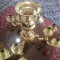 لوستر برنجی اک