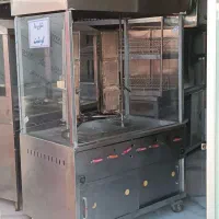دستگاه کباب ترکی / دونر / دو سیخ در حد سالم سلامت