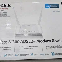 مودم روتر ADSL2 Plus بی‌سیم N300 دی لینک مدل DSL-2|مودم و تجهیزات شبکه|تهران, سعادت‌آباد|دیوار