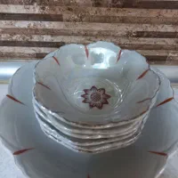 چینی های قدیمی پیرکس های فرانسه ونعلبکی وغیره|ظروف سرو و پذیرایی|اصفهان, بوستان آینه خانه|دیوار