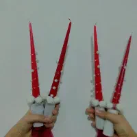 شمع عروس دامادی|گل مصنوعی|میاندوآب, |دیوار