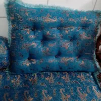 سرویس کناره وپشتی 6نفره نو