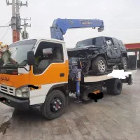 حمل خورو وبار به تمام نقاط جرثقیل  کفی خودرو بر