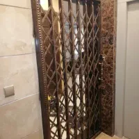 حفاظ درب آکاردئونی درب اکاردیونی|مصالح و تجهیزات ساختمان|تهران, شادآباد|دیوار