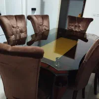میز نهارخوری شش نفره چوب