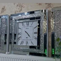 ساعت دیواری پینار آینه ای|ساعت دیواری و تزئینی|چهاردانگه (تهران), |دیوار