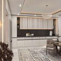 طراحی و اجرای تخصصی کابینت آشپزخانه و کمد دیواری|جاکفشی، کمد، دراور|تاکستان, |دیوار