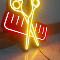 تابلو ال ای دیLED قیچی آرایشگاه