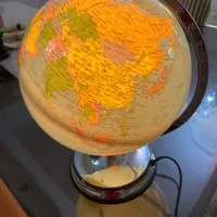 کره جغرافیایی چراغدار لمسی سه حالته