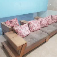 مبلمان دست دوم تمیز|مبلمان خانگی و میز عسلی|آباده, |دیوار