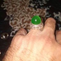 انگشتر سبز قله قندی|جواهرات|بندرعباس, |دیوار