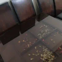 میز ناهارخوری چرم