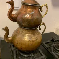کتری قوری مسی سالم