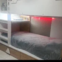 تخت دو طبقه|تخت و سرویس خواب|قدس, شهر‌قدس|دیوار