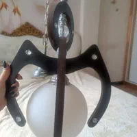 چراغ آویز چوبی