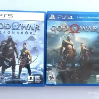 دیسک god of war و god of war Ragnarok ps5