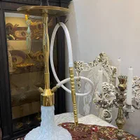 قلیان کرنو طلایی فول پک همراه با کیف|صنایع دستی و سایر لوازم تزئینی|تهران, مولوی|دیوار
