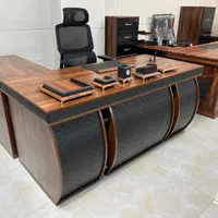میز مدیریتی اداری مدل اکسلنت برند امگا|مبلمان اداری|شیراز, اصلاح‌نژاد|دیوار
