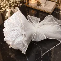 دسته گل روبانی عروس