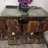 میز ناهار خوری جنگلی/قیمت توافقی|میز و صندلی غذاخوری|تهران, مسعودیه|دیوار