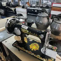 چرخ خیاطی مارشال شیرنشان ژاپنی دینام دار دستی