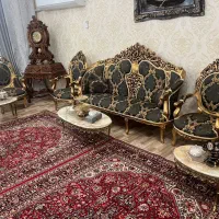 مبل سلطنتی و راحتی و میز