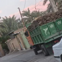 حمل  انواع شن ، ماسه ،آهک و آجر
