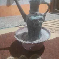 ظروف مس قدیمی|کلکسیون اشیاء عتیقه|یاسوج, |دیوار