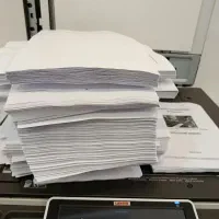 چاپ پرینت جزوه سیاه و سفید و رنگی ارزان و باکیفیف