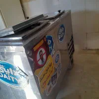 یخچال فریزر صندوقی کتابی سالم تمیزز