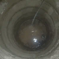 چاکن یامقنی مغنی چاه آب با دستگاه هیلتی