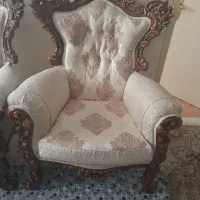 مبل استیل ۹نفره همراه جلو مبلی ودو عسلی