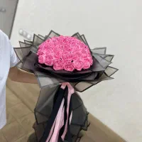 دسته گل ربانی ماندگار بوکت تدی باکس هدیه