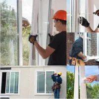 تعمیرات تخصصی درب وپنجره آلومینیومی و UPVC|خدمات پیشه و مهارت|اردبیل, |دیوار