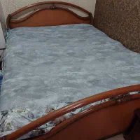 تخت خواب چوبی دونفره