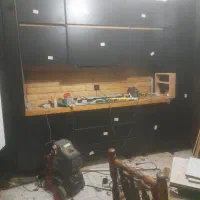 اجرای کابینت .نصب کابینت . آلاچیق .کمد دیواری