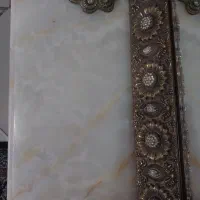 آینه و شمعدان برنجی|بوفه، ویترین، کنسول|کهریزک, |دیوار