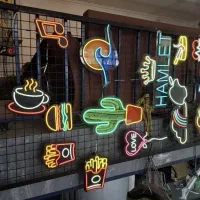 تابلو نئون خاص و شیک برای کسب‌وکار و دکور اتاق