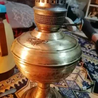 چراغ گردسوز یا لمپا|کلکسیون اشیاء عتیقه|گرگان, |دیوار