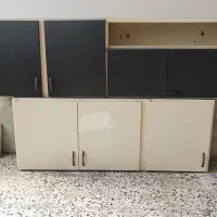 کابینت دیواری در حد نو بدون پوسیدگی