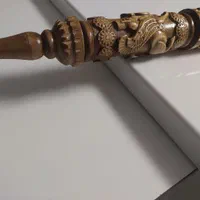 تنه قلیان چوبی نقش برجسته|کلکسیون و سرگرمی|شیراز, ارم|دیوار