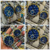 ساعت مچی ست سیکو اصلی/سه موتورفعال ژاپن تمام استیل