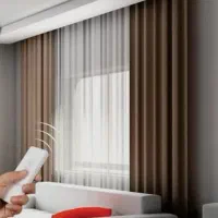 پرده هوشمند..پرده های کناررو برقی،موتورهای برقی